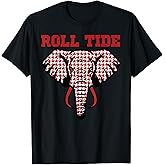 Elephant Roll Tide Women Kids Boys Girls Youth Teen Men T-Shirt