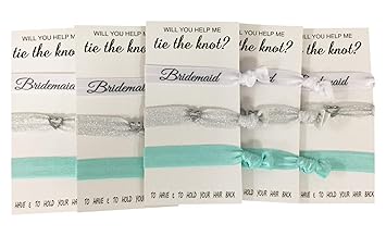 bridesmaid hair ties