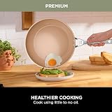 Ninja Extended Life Ceramic Frying Pan 20cm Non-Stick Induction Terracotta Grey view 6
