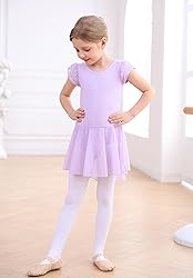 MdnMd Girls Dance Ballet Leotards Dresses for