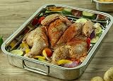VR7 Roasting Tray with Rack Stainless Steel 4 Sizes Dishwasher Safe view 7