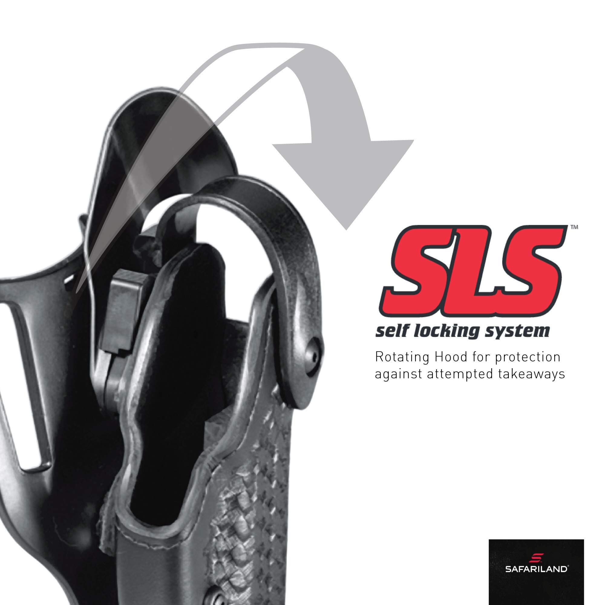 Safariland 7360 Als/Sls Level 3 Retention Duty Holster Mid Ride Fits Sig Sauer - Produktbild 1