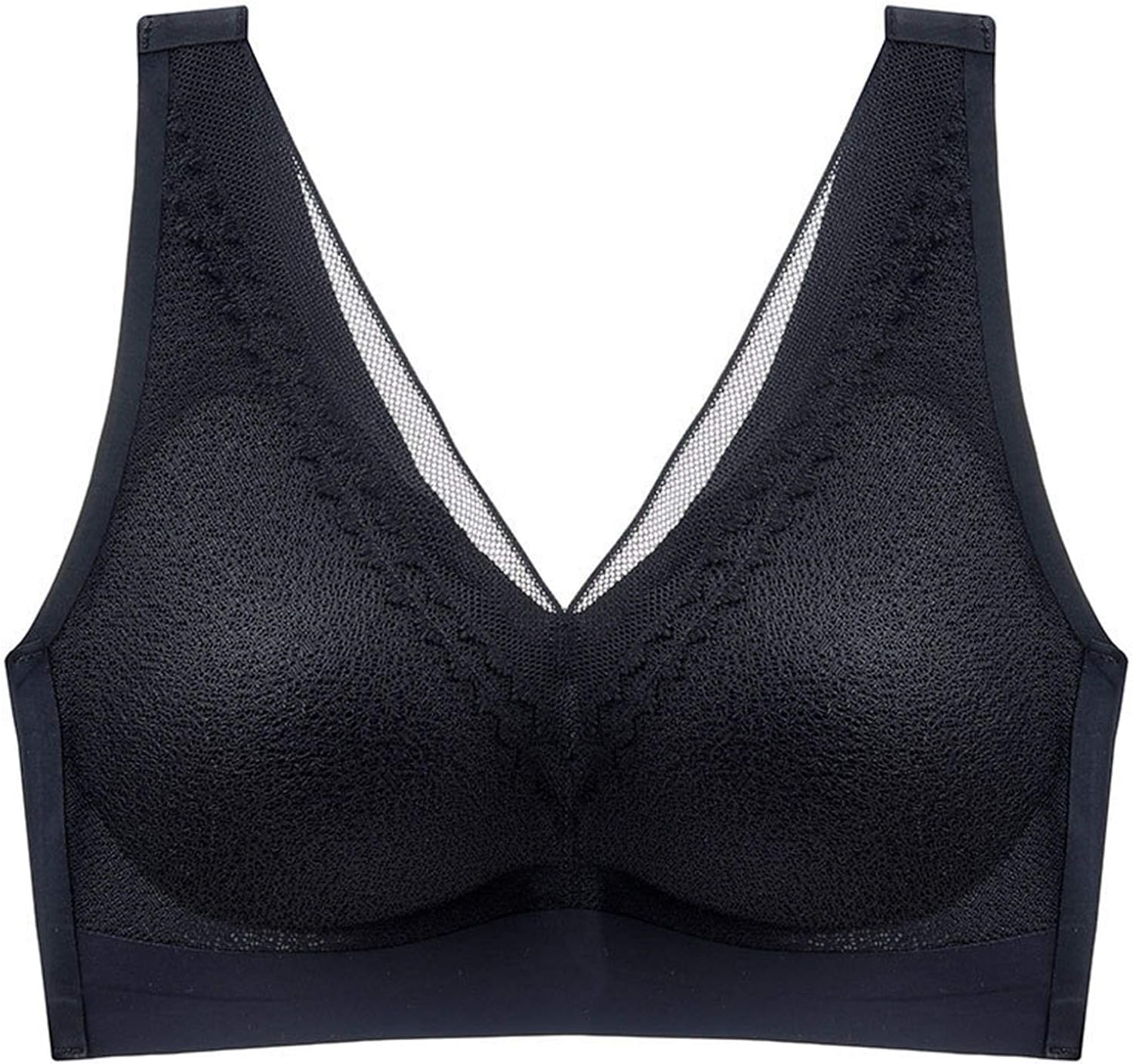 laoonl Comfy Bra without Underwire, Sexy and Comfortable Push Up Bra for Sports Yoga, Women's