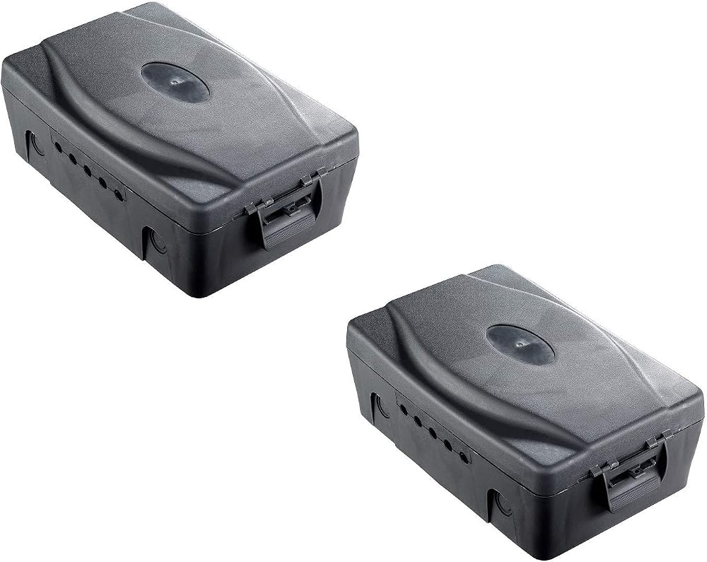 Masterplug 2x IP54 Weatherproof Electric Junction Box Outdoor Power Socket