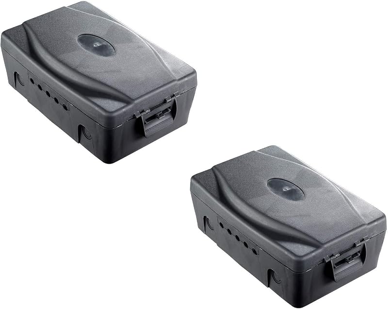 Masterplug 2x IP54 Weatherproof Electric Junction Box Outdoor Power Socket