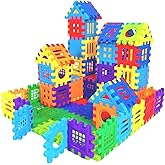 KUTOI Building Blocks – 100-piece Kids Builders Blocks Set with Storage Bag – Interlocking Building Blocks for Toddlers and Kids – Fun and Educational Toy Building Set for Skill Development