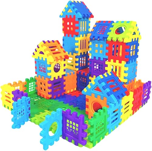 KUTOI Building Blocks – 100-piece Kids Builders Blocks Set with
