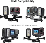 SOONSUN 450LM Rechargeable Waterproof Diving Light for GoPro DJI Osmo Action view 3