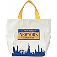 Cute Fashion Elegant Multipurpose New York Souvenir for Travel Bag, Grocery Tote, Shopping Handbag, Lunch Bag (JP-330156A)