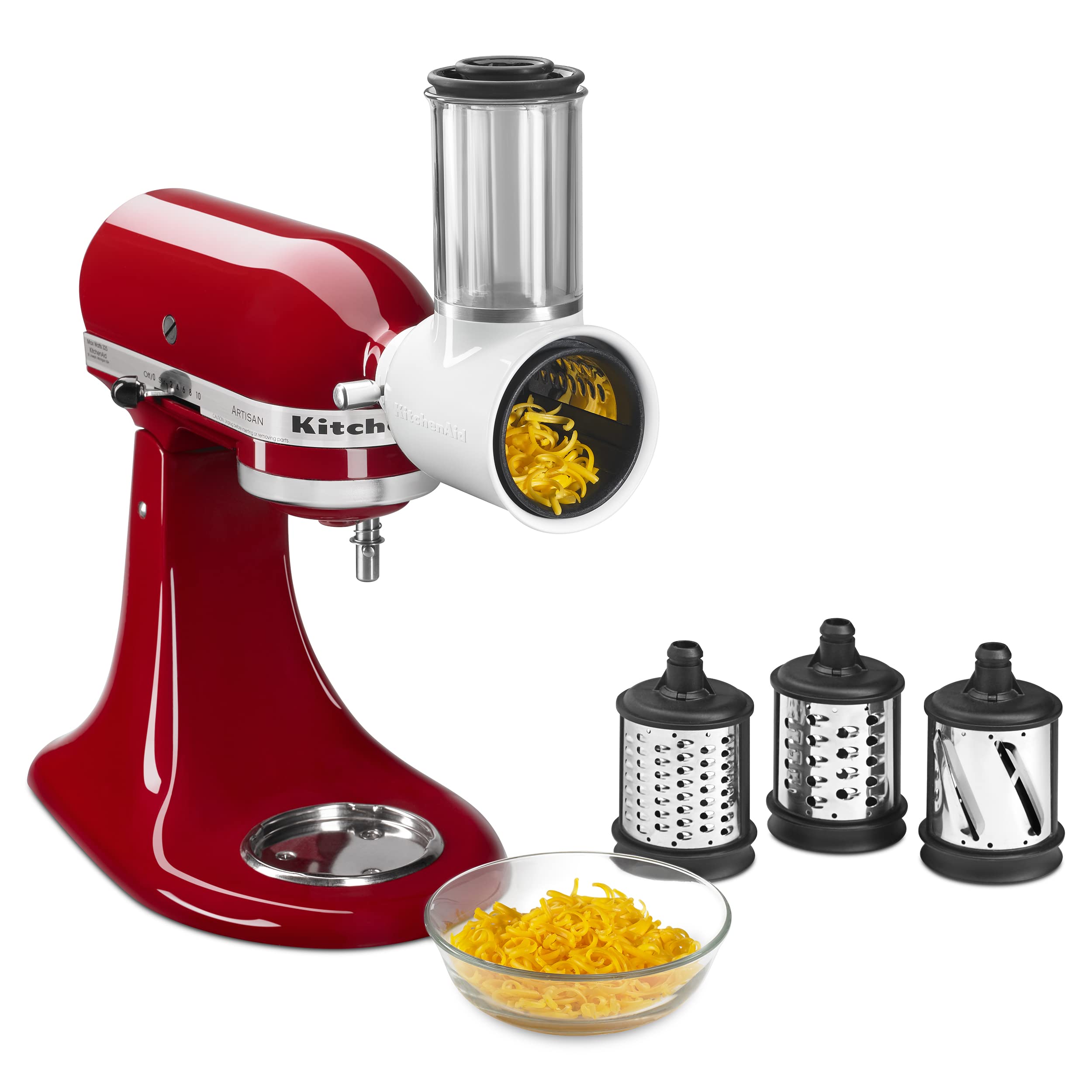 KitchenAid® Food Grinder + Fresh Prep Slicer/Shredder Attachment Bundle