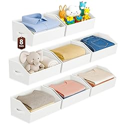 Homsorout Large Storage Bins for Organizing - 8