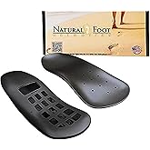 Natural Foot Orthotics Slim Insoles - Podiatrist-Designed Arch Support Shoe Inserts for Good Feet to Relieve Plantar Fasciitis, Back, Foot, Hip & Knee Pain | Designed for Low to Medium Height Arches