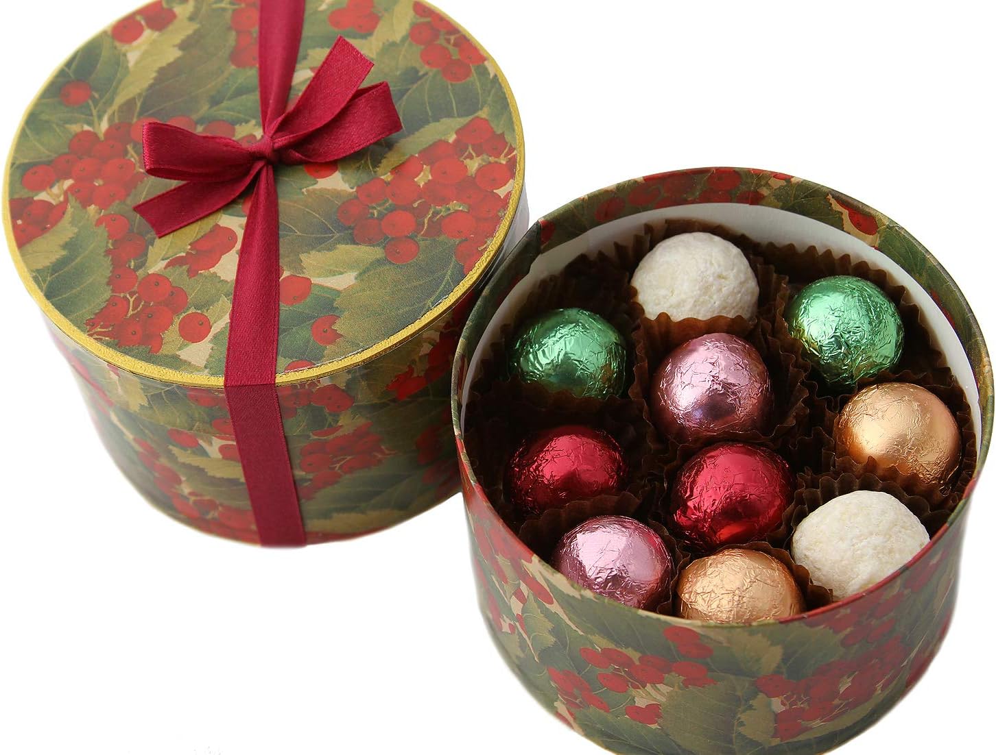 Swiss & Belgian Chocolate High Spirits Truffles - 200g Gift Box - Save £4