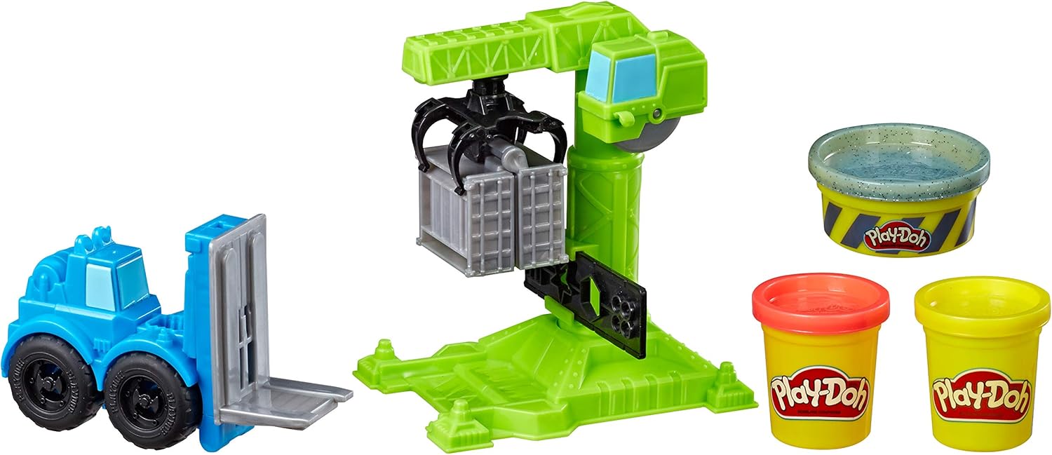 play doh construction truck