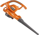 Flymo PowerVac 2700 Electric Garden Blower Vacuum Mulcher 2700W Orange view 2