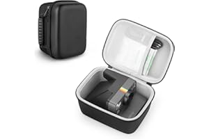 Yinke Case for Polaroid Originals Now+/ Now I-Type/Onestep 2 VF/OneStep+ Instant Camera, Hard Protective Cover Travel Carrying Storage Bag (Black)