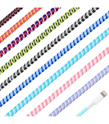 Clipper Wraps Cord Saver For Clippers 6-Pack BarberMate Cord Covers - 8 Foot Tangle ...
