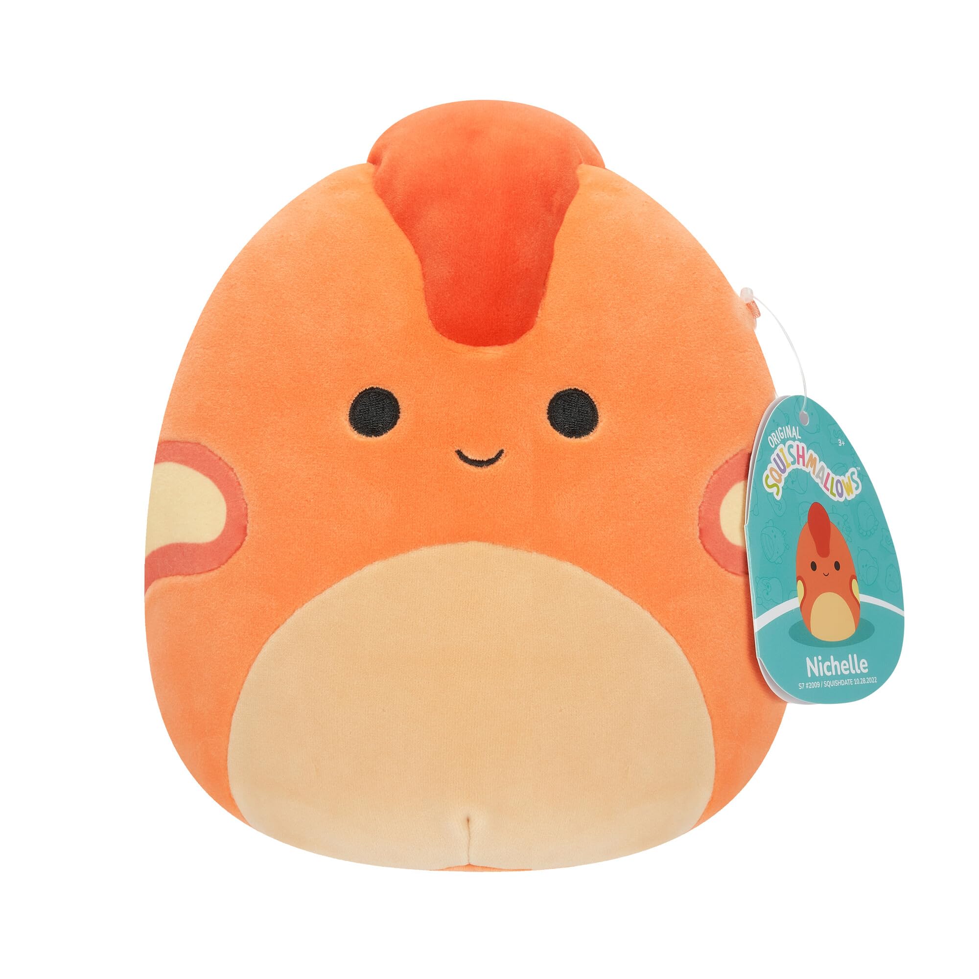 Squishmallows Original 7.5-Inch Nichelle the Parasaurolophus Small-Sized Ultrasoft Plush — image 1