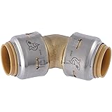 SharkBite Max 1/2 Inch 45 Degree Elbow, Push to