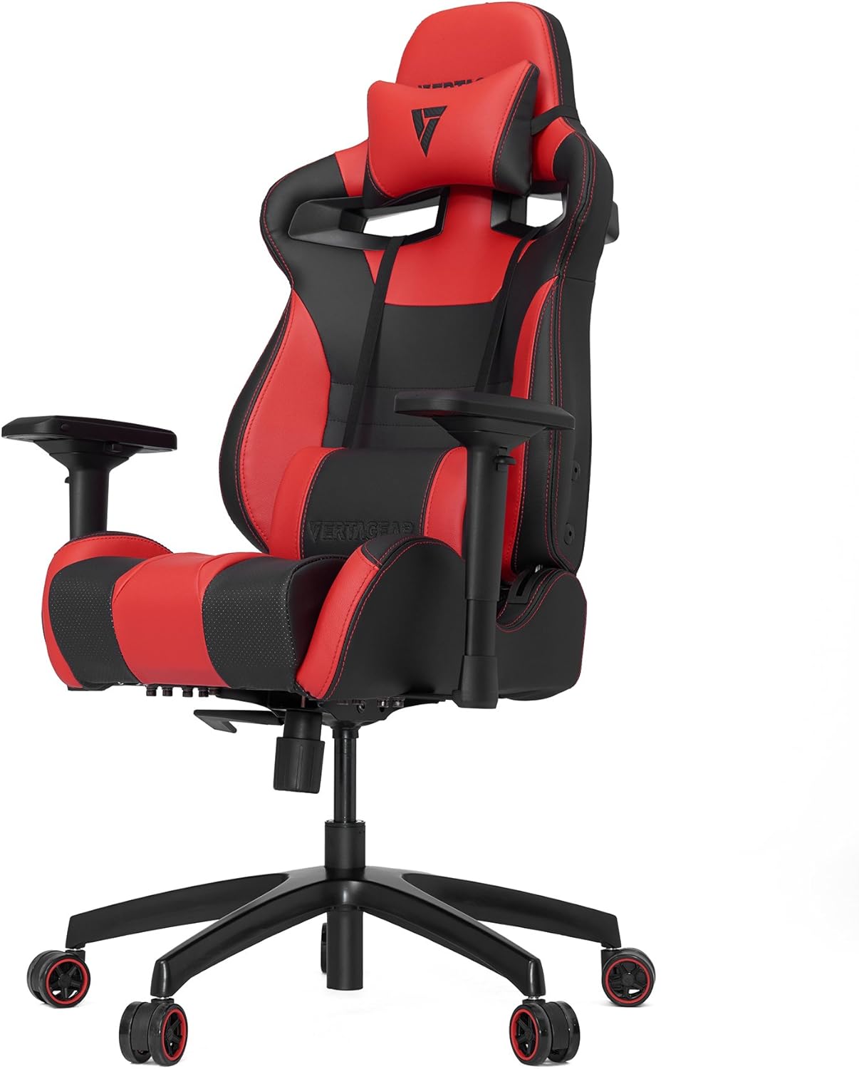 VERTAGEAR S-Line 4000 Gaming Chair, Medium, Black/Red
