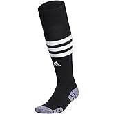 adidas unisex 3-stripe Hoop Soccer Socks (1-pair) With Arch Compression for a Secure Fit