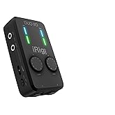 IK Multimedia iRig Pro Duo I/O USB audio interface, TRS balanced &amp; headphones outputs, audio mixer to 24-bit, midi interface for music studio, recording, podcasting, streaming &amp; social apps