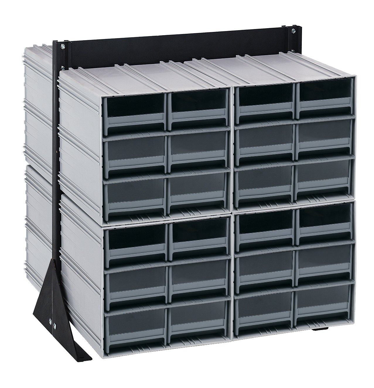 Amazon Com Quantum Qic 224 64gy Interlocking Gray Storage Cabinet