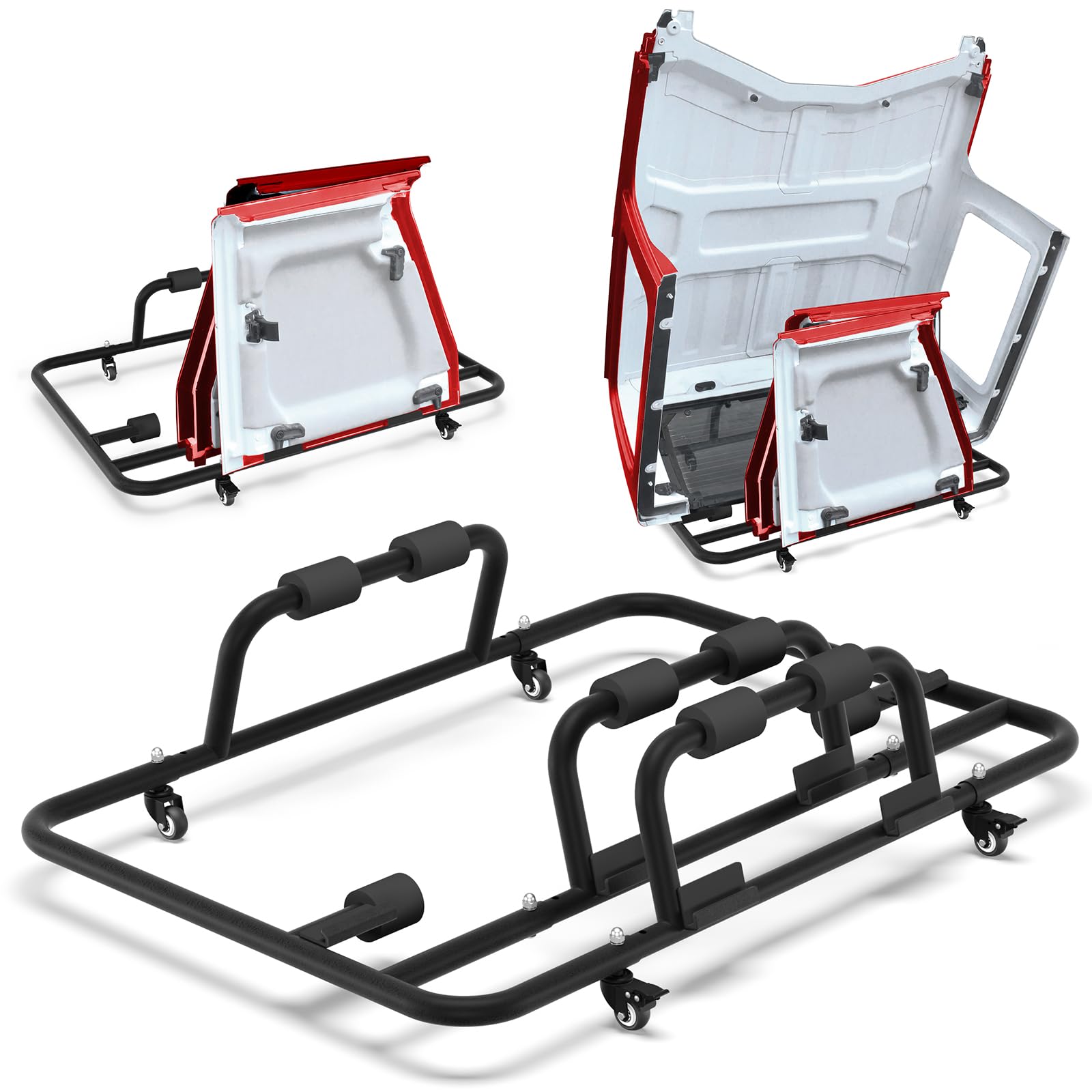 Hardtop Rack Jeep Hardtop Storage Rack Moveable Top Storage with Sliding Brake ...