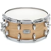 Yamaha Tour Custom 14'' x 6.5'' Snare Drum with 6-ply 100% Maple Shell in Butterscotch Satin, All-Purpose Snare For the Serious and Working Drummer TMS-1465BTS