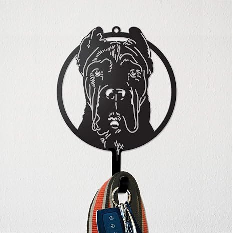 Amazoncom Cane Corso Dog Leash Wall Hook 9 X 6 Office