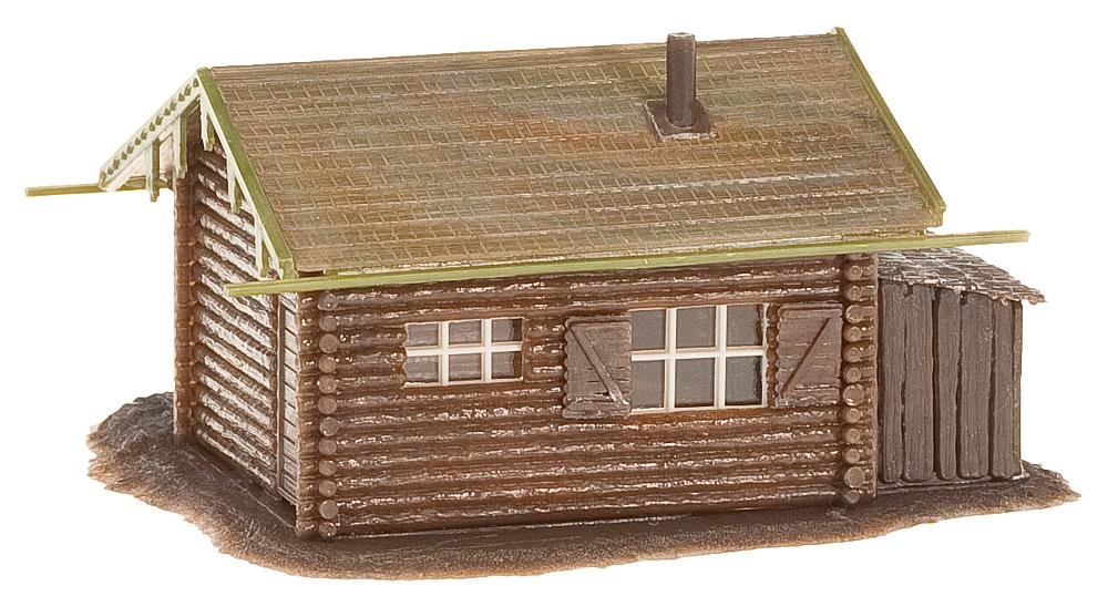 Faller 130293 Forest Log Cabin HO Scale Building Kit Hobbies Trains
