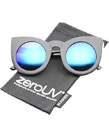 Womens Fashion Metal Cut-Out Lace Circle Round Sunglasses