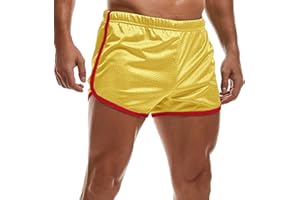AIMPACT Mens Running Shorts Breathing Workout Gym Booty Short Shorts