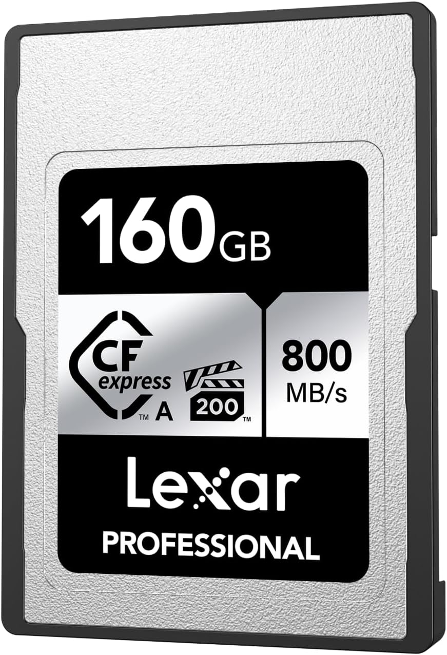 Lexar Professional SILVER Series CFexpress Type A Card 160GB 800MB/s Read