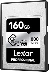 Lexar Professional SILVER Series CFexpress Type A Card 160GB 800MB/s Read