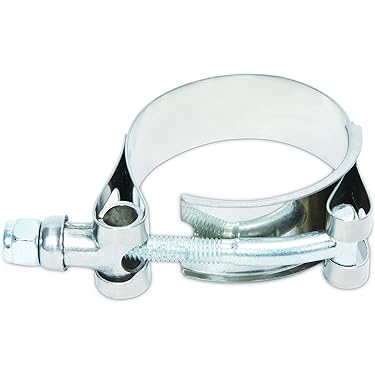 Pypes HSC008B Diesel Stack 8" Diameter Exhaust Clamp Stainless Steel Black - View #8