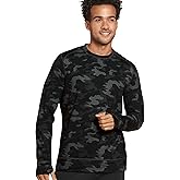 Jockey Men's Casualwear Lightweight Fleece Crew Sweatshirt