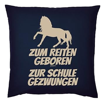 Titagu Dekospaß Kissen Inkl Füllung Rubrik Lustige Pferde