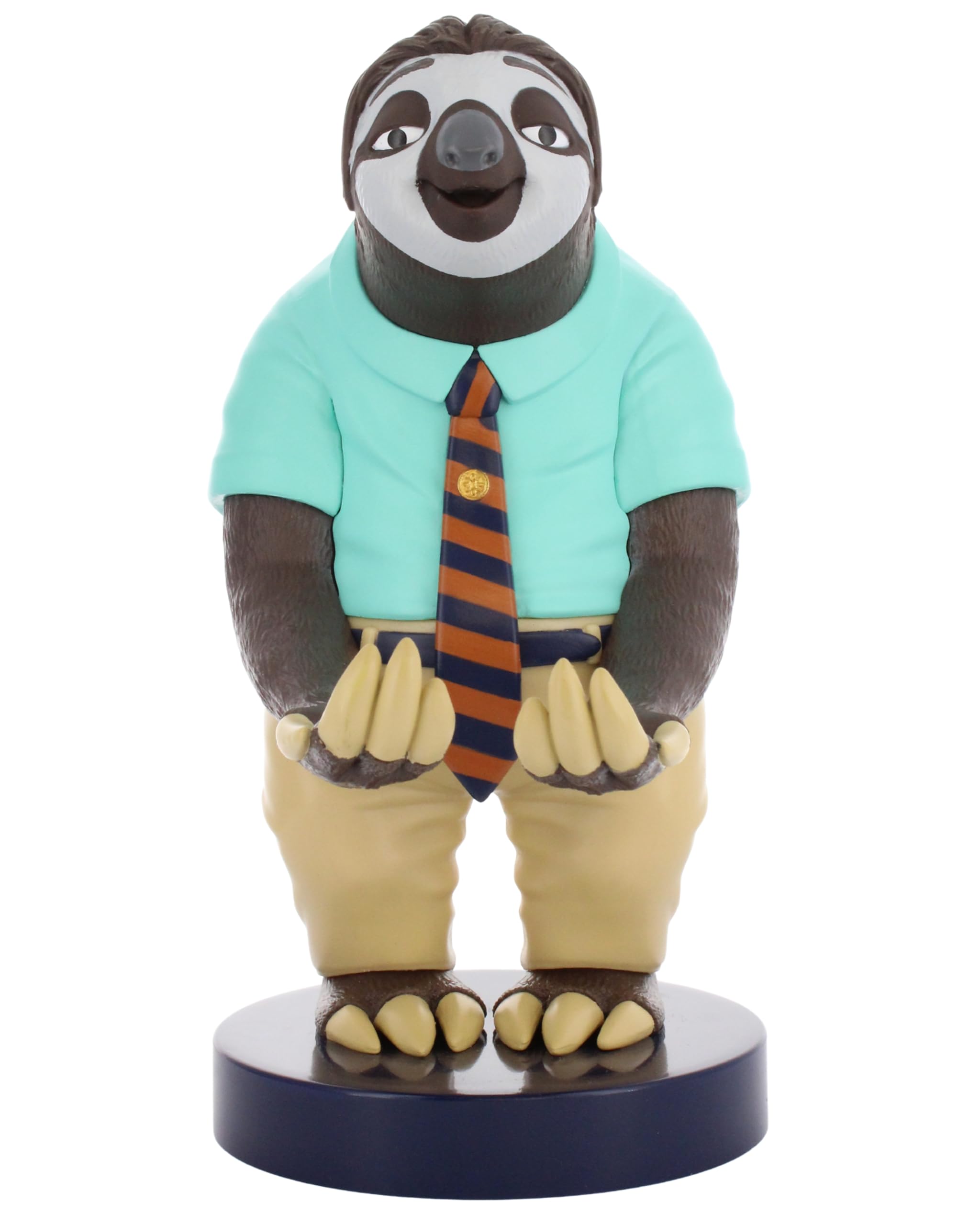 Cableguys Zootopia Flash The Sloth Controller Holder & Phone Stand - Gaming Setup Accessories for Desk and Game Room, Controller Stand Compatible with Xbox, PlayStation & Most Standard Controllers