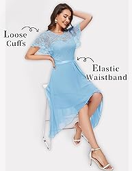 Wedtrend Light Blue HOCO Dress 2023 Midi Wedding