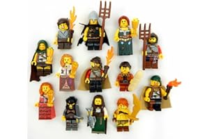 Booster Bricks Lego 3 New Random Lego Medieval Peasant Minifigures Castle Kingdoms minifig lot