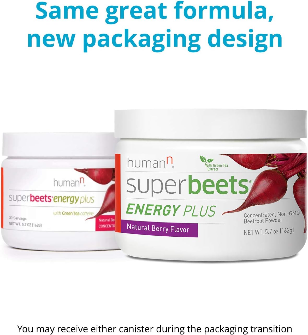 HumanN SuperBeets Energy Plus Concentrated NonGMO Beetroot