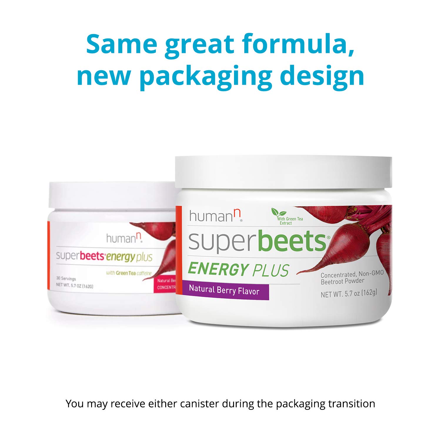 HumanN SuperBeets Energy Plus Concentrated NonGMO Beetroot