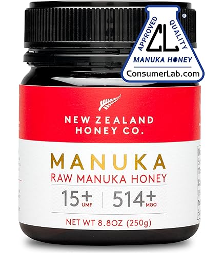 Amazon.com : New Zealand Honey Co. Raw Manuka Honey UMF 20+ / MGO