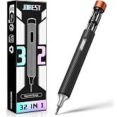 JOREST 32-In-1 Small Precision Screwdriver Set Magnetic, Eyeglass Repair Kit, Gadgets Gifts for Men, Multi Bit Mini Screwdriver with Torx Bits for Electronics, Glasses, PS5/4, Camera, Phone, Laptop