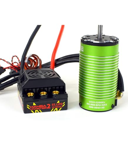 Castle Creations Mamba Micro X2 1/18 Scale ESC Black, Vehicle