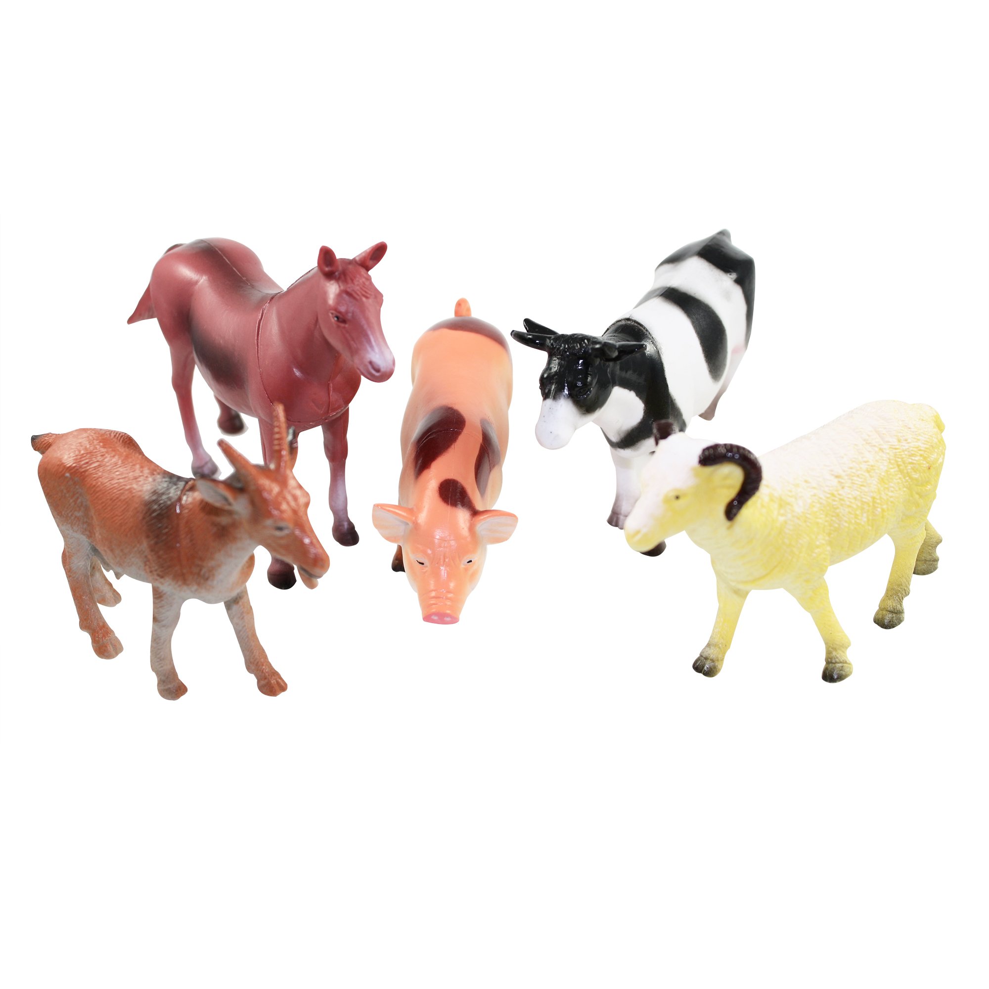 plastic goat figurines