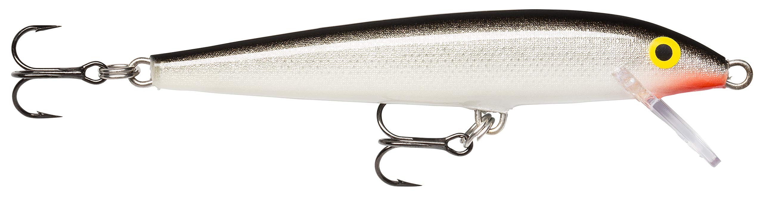 Rapala Original Floater Lure with Two No. 7 Hooks, 0.9-1.5 m Swimming Depth, 9 cm Size, Silver