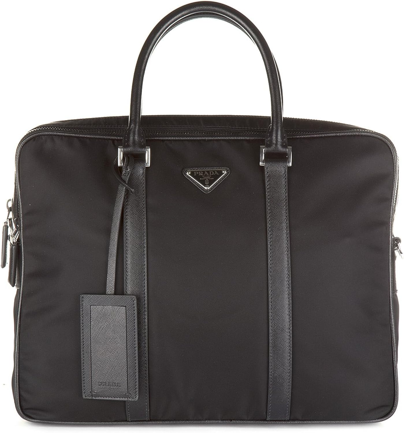 Prada briefcase attaché case laptop pc bag Nylon black Shoes