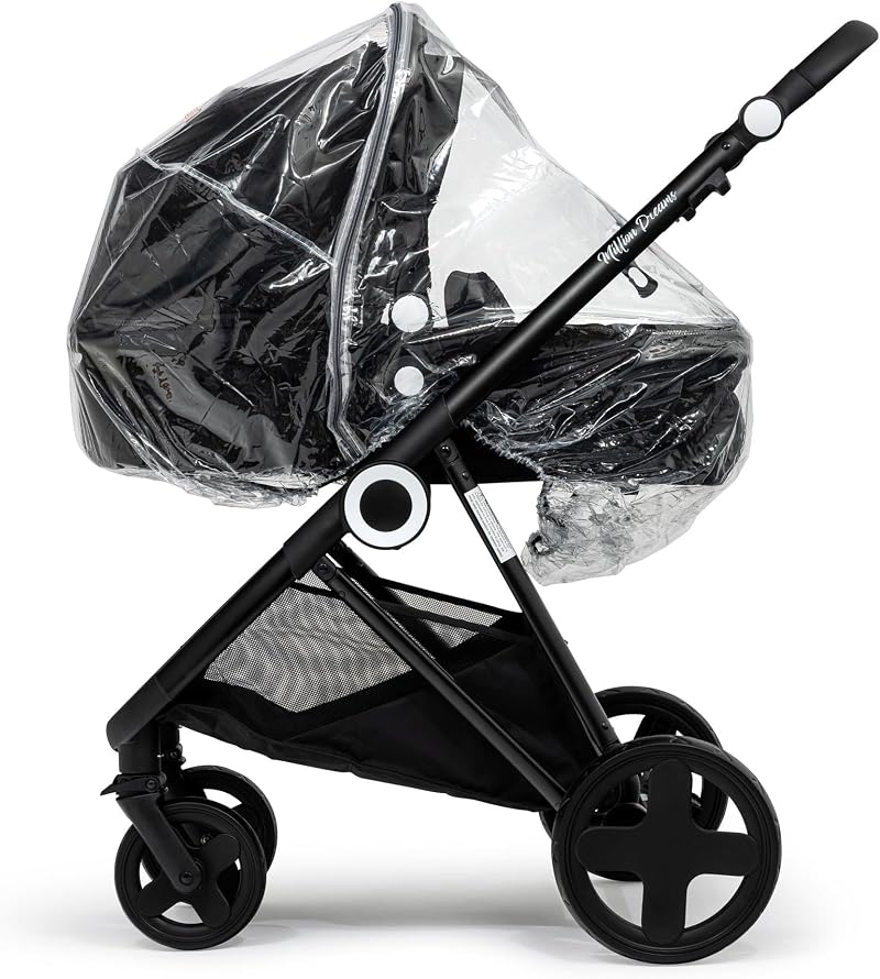 For Your Little One Universal Rain Cover Pushchair Carrycot 2 in 1 Prams